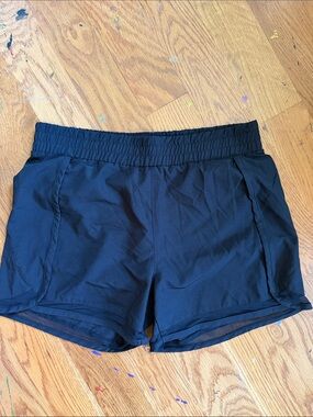 Adrienne Vittadini Black Women's Athletic Shorts